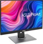 ASUS ProArt 24" Monitor - WUXGA (1920 x 1200), 16:10 Monitor, 100% sRGB/Rec.709 ΔE < 2, IPS, DisplayPort, HDMI, Calman Verified, Anti-Glare, Tilt, Pivot, Swivel, Height Adjustable - PA248QV - Image 3