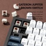 Keychron Q3 Max Wireless Custom Mechanical Keyboard, Full Aluminum 2.4 GHz Bluetooth QMK TKL Layout RGB with Hot-swappable Gateron Brown Switch Compatible with Mac Windows Linux - Image 6