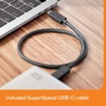 WD 5TB My Passport Ultra for Mac Silver, Portable External Hard Drive, backup software with defense against ransomware, and password protection, USB-C and USB 3.1 - WDBPMV0050BSL-WESN - Image 3