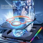 Cooling Pad for Asus Rog Gaming Laptop,It is a Heat Dissipation Monster with Powerful Turbo Fan Can Fast Cooling,RGB Light Mode - Image 3