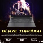 HP Victus 15.6" 144Hz FHD Gaming Laptop, Intel i5-13420H, 16GB RAM, 1TB PCIe SSD, NVIDIA GeForce RTX 4050, Backlit Keyboard, WiFi 6, Webcam, Win 11, Mica Silver, 256GB Docking Station Set - Image 5