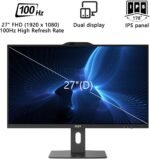 msi PRO AP272P Business All-in-One Desktop, 27" IPS FHD 100Hz Eye-Care Display, Intel Core i5-14400, 16GB DDR5, 1TB SSD, IR FHD Webcam, Wi-Fi 6E, HDMI, DP, Wireless KB & Mouse, Windows 11 Pro - Image 4