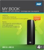 WD My Book 4TB External Hard Drive Storage USB 3.0 File Backup and Storage - Image 4