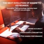K5 Pro TMR Compact, Magnetic Wired Gaming Keyboard, Customizable MK Crystal Switches, Hot-Swap, Rapid Trigger, SnapKey, Sound Dampening, 8000 Hz, Black - Image 4