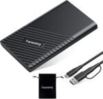 fanxiang 4TB External SSD Portable, Up to 2000MB/s, USB C External Solid State Drive External Hard Drive, USB 3.2 Gen2*2 Type-C SSD for iPhone 15/Pro/PC/Laptops/Creators/Gaming PS2000W-NEW - Image 6