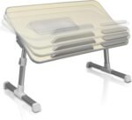 Aluratek (ACT01F) Adjustable, Foldable, Ergonomic, Laptop Cooling Table with Cooling Fan (Standing Desk, Sofa/Couch Tray, Floor) - Image 6