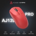 AJ139PRO Dual-Mode 2.4G/Wired Gaming Mouse, 59g Lightweight Design, PAW3395 Sensor, 26K DPI, 300mAh Battery with 40-Hour Battery Life for Windows, Mac Gamer. - Image 3