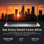 Dell 15 15.6" FHD Business Laptop, Intel Core i7-1355U, 32GB RAM, 2TB Storage(1TB SSD+1TB Docking Station Set), Intel UHD Graphics, Backlit Keyboard, Number Pad, Webcam, Wi-Fi 6, Win 11, Silver - Image 5