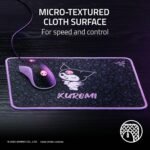 Razer DeathAdder Essential Gaming Mouse and Goliathus Soft Gaming Mouse Mat Bundle: Kuromi Edition - Image 3