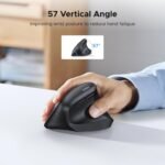 UGREEN Vertical Mouse, Wireless Bluetooth Ergonomic Mouse, Dual-Mode (BT 5.4 & USB 2.4G), Quiet Clicks, 4 Adjustable DPI (1000/1600/2000/4000), Compatible with Windows/Mac/Linux/Android/ChromeOS - Image 5