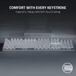 Razer Pro Type Ultra Wireless Mechanical Keyboard: Silent, Linear Switches - Ergonomic Design - HyperSpeed Technology - Connect up to 4 Devices - Fully Programmable Keys & Smart Controls - Image 4