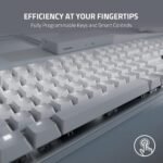 Razer Pro Type Ultra Wireless Mechanical Keyboard: Silent, Linear Switches - Ergonomic Design - HyperSpeed Technology - Connect up to 4 Devices - Fully Programmable Keys & Smart Controls - Image 6