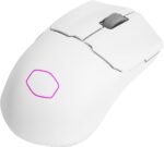 Cooler Master MM712 Wireless Gaming Mouse White with Adjustable 19,000 DPI, 2.4GHz and Bluetooth, Ultraweave Cable, PTFE Feet, RGB Lighting and MasterPlus+ Software - Image 6