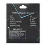 2Pack Thermal Pad 14.8 W/mK, 120x120x1mm, Non Conductive Heat Resistance High Temperature Resistance, Silicone Thermal Pads for Laptop Heatsink GPU CPU LED Cooler (1mm) - Image 3