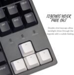 Keychron C1 TKL Mechanical Gaming Keyboard – Wired White LED Backlit Compact Keyboard with Linear Mechanical Switches, Compatible with Mac & Windows - Image 5