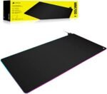 Corsair MM700 RGB Extended 3XL Cloth Gaming Mouse Pad/Desk Mat - Massive 1,220mm x 610mm (48” x 24”) Cloth Surface, 360° Three-Zone RGB Lighting, Two USB Ports - Black - Image 6