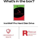 Seagate IronWolf Pro, 20 TB, Enterprise NAS Internal HDD –CMR 3.5 Inch, SATA 6 Gb/s, 7,200 RPM, 256 MB Cache for RAID Network Attached Storage (ST20000NT001) - Image 4
