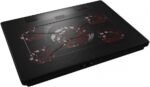 Mars Gaming MNBC2 Laptop Cooling Pad (Up to 17.3 Inches, 5 Fans, Red LED, 2x USB 2.0, Black) - Image 3