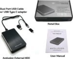 Avolusion M2 Series 2TB USB 3.0 Portable External Hard Drive (for PC/Laptop Windows/Mac OS) - 2 Year Warranty - Image 6