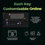 Keychron K8 HE TKL Wireless Mechanical Keyboard Hot Swappable Hall Effect Magnetic Switches 2.4 GHz/Bluetooth/Wired QMK/VIA Custom RGB Backlit Aluminum for Mac Windows Linux-Black - Image 4