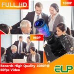 ELP 2MP High Speed USB Camera Module for Computer - 1080P Mini UVC USB2.0 Webcam Board CMOS OV4689 Video CCTV Industrial PC Camera for Laptop - High Frame Rate 260fps 120fps 60fps - Image 5