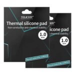 2Pack Thermal Pad 14.8 W/mK, 120x120x1mm, Non Conductive Heat Resistance High Temperature Resistance, Silicone Thermal Pads for Laptop Heatsink GPU CPU LED Cooler (1mm) - Image 2