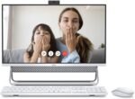 Dell Inspiron 5400 24-inch Touchscreen All in One Desktop - FHD (1920 x 1080) Display, Pop-Up Webcam, Intel Core i5-1135G7, 8GB DDR4 RAM, 512GB HDD, Intel Iris Xe Graphics, Windows 11 Home - Silver - Image 2
