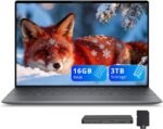 Dell XPS 13.4" FHD+ Copilot+ PC Laptop, Intel Core Ultra 256V, 16GB RAM, 3TB Storage (2TB SSD+1TB Docking Station Set), Backlit Keyboard, Fingerprint Reader, FHD+ IR Webcam, Win 11, Graphite - Image 2