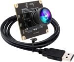 ELP 1080P 120fps USB Camera Module for Computer 11.6mp Lightburn Camera Mini UVC USB2.0 High Speed PC Camera Wide Angle USB Security Web Camera Board for Laptop (100° no Distortion Lens) - Image 2