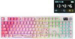 EPOMAKER QK108 Full Size Mechanical Keyboard with Screen & Knob, 8000mAh, Creamy&Thocky, Gasket, RGB Backlit, Mac Keycap, Wireless Gaming Keyboard for Mac/Win (Pink, Creamy Jade) - Image 2