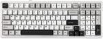 EPOMAKER x Aula F99 Wireless Mechanical Keyboard, Hot Swappable Gasket Custom Gaming Keyboard with Five-Layer Padding, BT/2.4GHz/USB-C, 8000mAh Battery (White Grey, Graywood V3 Switch) - Image 2