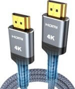HDMI Cable 6.6 ft, Highwings 4K HDMI 2.0 Cord with High-Speed No Flickering, Nylon Braided & Gold-Plated Connectors, HDR, Ethernet, ARC, 3D, HDCP 2.2, Compatible with 4K TVs, Monitor, Streaming Device - Image 2