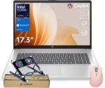 HP Essential Business Laptop, Ultra 7 255U, 17.3" 1600*900 Touchscreen, 64GB DDR5 RAM, 2TB SSD, Webcam, Wi-Fi 6, Copilot-Ready, Win11 Home, Bundle with PCO Laptop Cooler & Thunderobot Wireless Mouse - Image 2
