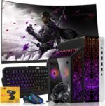 HP G3 Gaming Desktop PC Bundle with Core i7 32GB RAM 1TB SSD 27 inch Monitor RTX 2060 Graphics RGB Keyboard with AI-Enabled Copilot Key Mouse Headphones Webcam Windows 11(Renewed) - Image 2