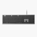 Kensington KB515 USB-C Wired Keyboard, QWERTY Full-Size Layout, Quiet Scissor-Switch Keys, Programmable, Copilot Hotkey, USB-A Adapter Included, Compatible with Windows, Black (K75410NA) - Image 2