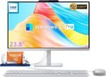 Lenovo A100 23.8" FHD All-in-One Desktop Computer, Intel N100 Processor, 16 GB RAM, 512 GB SSD, Windows 11 Pro, Wi-Fi 6, Bluetooth, Integrated Webcam, HDMI, Wired Keyboard & Mouse, Business AIO PC - Image 2