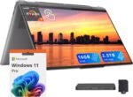 Lenovo Yoga 7 2-in-1 16" WUXGA Touchscreen Laptop, AMD Ryzen 7 8840HS, 16GB LPDDR5X, 2.5TB Storage (2TB SSD+512GB Docking Station Set), Backlit Keyboard, Fingerprint, Webcam, Win 11 Pro, Artic Grey - Image 2