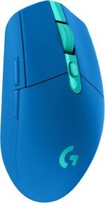 Logitech G305 Lightspeed Wireless Gaming Mouse, Hero Sensor, 12,000 DPI, Lightweight, 6 Programmable Buttons, 250h Battery, On-Board Memory, Compatible with PC, Mac - Blue - Image 2