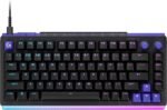 Logitech G512 X 75 Dual SWAP, Hot-Swappable TMR Analog/Mechanical Gaming Keyboard, Tactile, 8K Polling Rate, Custom Actuation 0.1-4.0 mm, Rapid Trigger, LIGHTSYNC RGB, Wired, PC, Mac - Black - Image 2