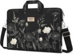 MOSISO Laptop Bag for Women, 15.6 inch Computer Bag Compatible with MacBook, HP, Dell, Lenovo, Asus, Notebook, 15-15.6 inch Laptop Messenger Shoulder Sleeve with Strap, Retro Flower - Image 2