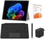 Microsoft Surface Pro 12" Copilot+ AI PC, Snapdragon X Plus, AI-Ready NPU, 16GB RAM, 256GB Storage, Webcam, 2-in-1 Tablet Laptop with Keyboard, Stylus & MS 365, Windows 11, Platinum - Image 2