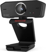 Redragon GW800 1080P PC Webcam with Built-in Dual Microphone, 360° Rotation - 2.0 USB Computer Web Camera - 30 FPS for Online Courses, Video Conferencing and Streaming - Image 2