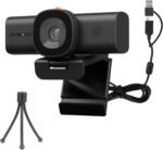 SVBONY 2K Webcam for PC, Computer Camera with Low-Light 3D Noise Reduction&Dual AI-Noise Canceling Mics, Web Cam with Privacy Cover, USB A-to-C, Plug&Play PC Camera for Video Calling,Teams,Streaming - Image 2