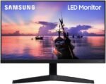 Samsung 24-in T350 LED Computer Monitor, 4ms LF24T350FHNXZA - Dark Blue Gray - Image 2