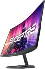Sceptre Curved 32-Inch Gaming Monitor, 1920 × 1080, Up to 240+Hz, 1ms, 110% sRGB, AMD FreeSync Premium, Built-in Speakers, HDMI DisplayPort, Machine Black (C325B-FWD240 Series) - Image 2