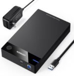 UGREEN External Hard Drive Enclosure for 3.5 2.5 Inch SATA SSD HDD USB 3.0 to SATA III Hard Drive Case with UASP 12V Power Adapter Compatible with WD Seagate Toshiba Samsung Hitachi PS5 Xbox - Image 2