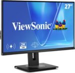 ViewSonic VG2448A 24 Inch 1080p Monitor, IPS Display with Ultra-Thin Bezels for Smooth Home and Office Productivity, Advanced Ergonomics, HDMI, DisplayPort, USB, and VGA Inputs - Image 2
