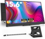 ZSCMALLS Portable Monitor, 15.6" 1080P FHD Laptop Monitor USB-C HDMI Computer Display IPS Second Screen, Laptop Extended Screen for PC Phone Mac Xbox PS4/5 Switch - Image 2