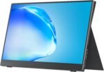 cocopar Portable Monitor 15.6 Inch 1080P FHD 60Hz 85% sRGB Travel Monitor with Speaker HDMI USB-C Second Screen for Laptop MacBook Surface PC Xbox PS4/5, VESA Mountable, with Cover Stand - Image 2