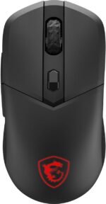 msi Versa 300 W Gaming Mouse, 8000 DPI, 30M+ Clicks Kailh Switch, Optical Sensor, Ergonomic Ambitextrous Hand Design, RGB Light - Image 2